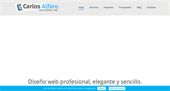 Desktop Screenshot of calfaro.es
